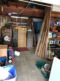 Loads of garage items - Products, files cabinets - Vintage Department Store Cabinets, 