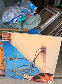 Drew Bandish original work - now showing at the Oceanside Museum - in Wayne Thiebaud style!!!