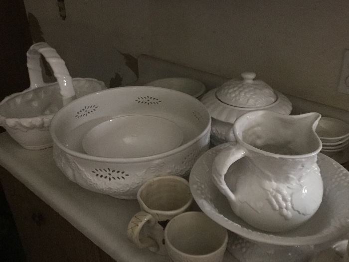 Nice White serving dishes