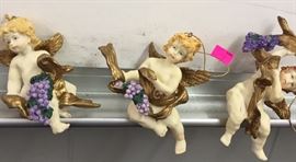 Christmas Ornaments Cherubs