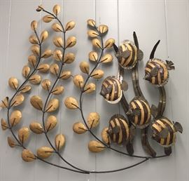 Wall Décor Fish in Seeweed