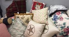 Assorted Throw Pillows