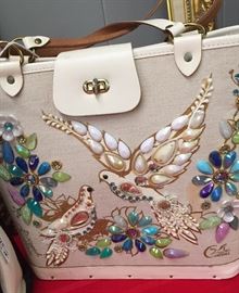 Enid Collins Purse ~ Peace Doves