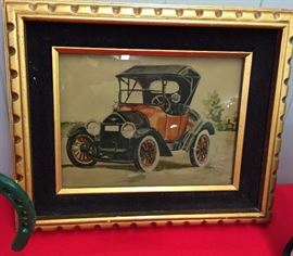 Old Model T Painting