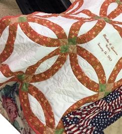 Quilted Wedding Ring Pattern