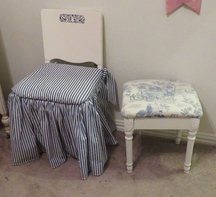 Vanity chair, stool