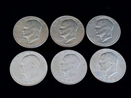 Lots of coins & silver dollars