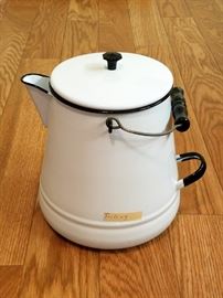 Enamelware coffeepot