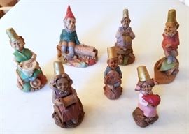 7 Tom Clark Thimble Gnomes & Goebel Gnome
