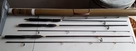 Scimitar & Shakespeare Graphite Fishing Rods