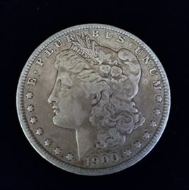 Morgan silver dollars