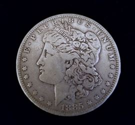 Morgan silver dollars