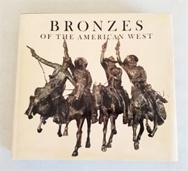 Beautifully illustrated coffee table book "Bronzes of the American West".