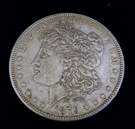 Morgan silver dollars
