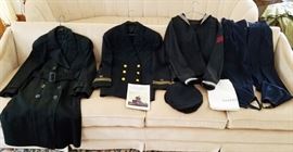 US Navy Uniforms circa WW2 & 1950s