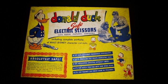 Vintage Donald Duck Scissors 
