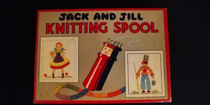 Jack and Jill Knitting Spool