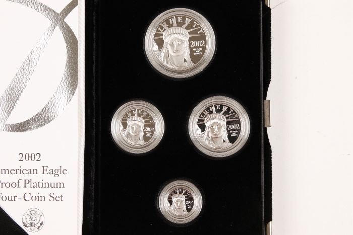1997 U.S. Mint American Eagle Platinum Bullion Four Coin Proof Set