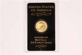 2006 W U.S. Mint 24K Gold Bullion Uncirculated American Buffalo 1 Oz ($50)