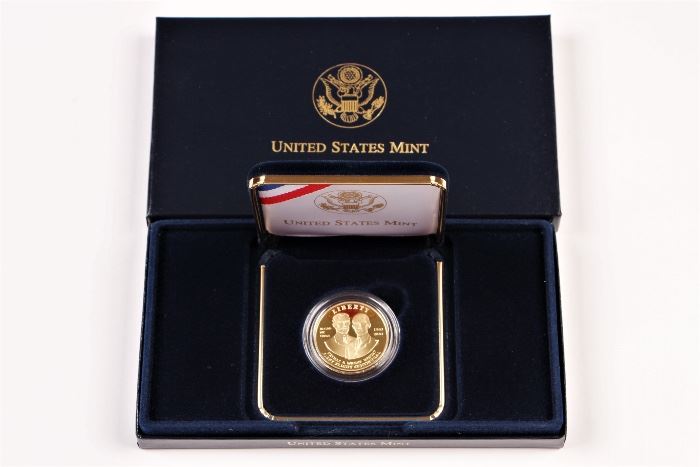 2003 U.S. Mint $10 Gold (1/4 Oz) Proof First Flight Centennial Commemorative Coin
