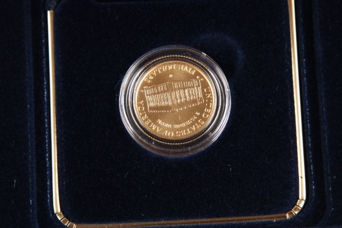 2001 U.S. Mint Uncirculated $5 Capitol Visitor Center Commemorative Coin