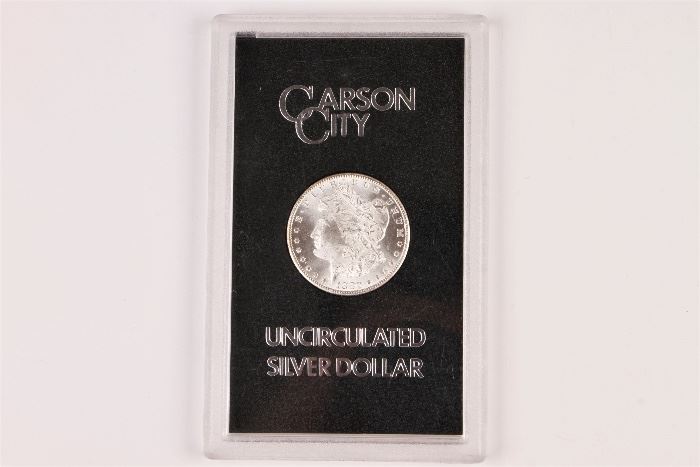 1880 Carson City Uncirculated Silver Dollar