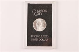 1882 Carson City Uncirculated Silver Dollar