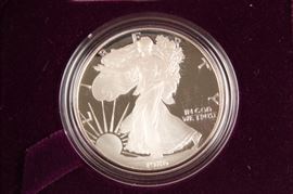 1986 U.S. Mint American Eagle Proof Dollar