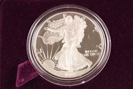 1989 American Silver Eagle Proof Dollar