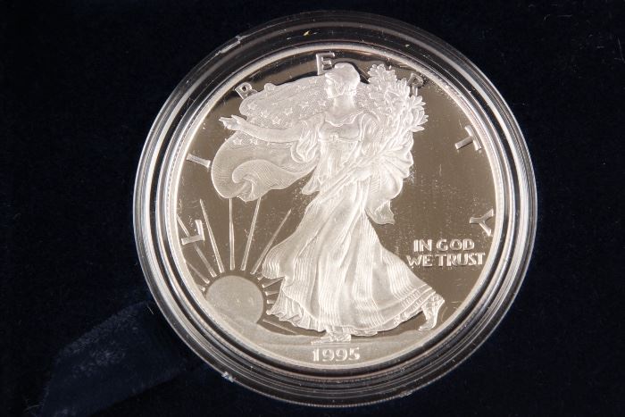 1995 American Silver Eagle Proof Dollar
