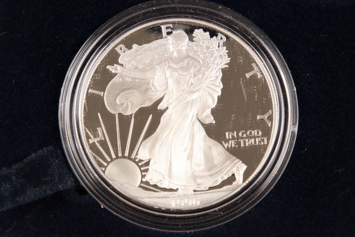 1996 American Silver Eagle Proof Dollar