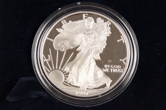 1997 American Silver Eagle Proof Dollar