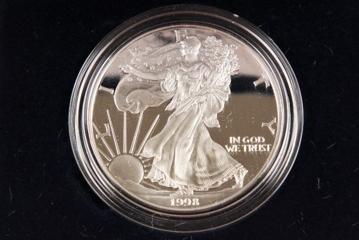 1998 American Silver Eagle Proof Dollar
