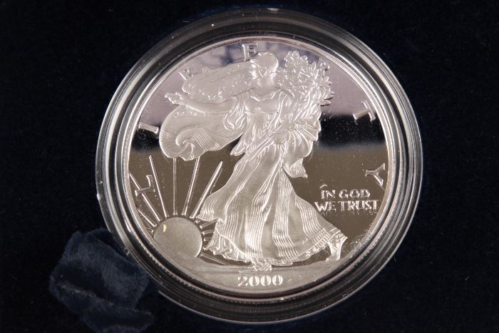 2000 American Silver Eagle Proof Dollar