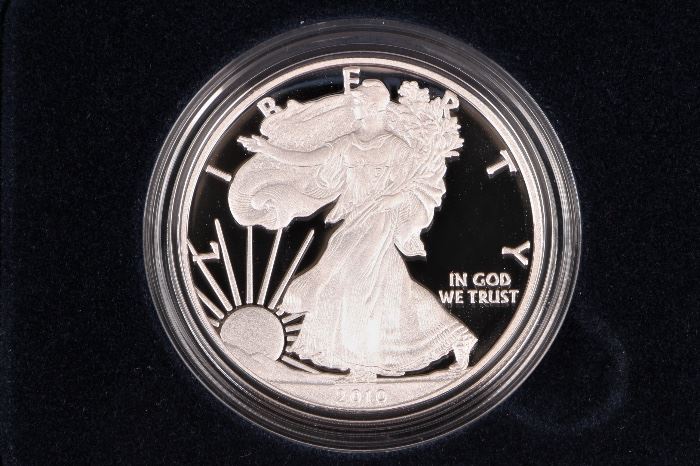 2010 American Eagle Silver Proof 1 Oz $1 Coin