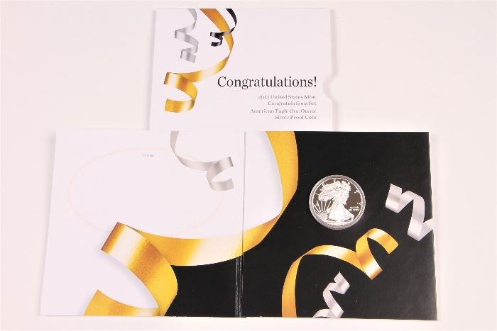 2013 Congratulations American Eagle Silver Proof 1 Oz Coin