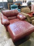 leather chaise lounge