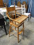 antique high chair