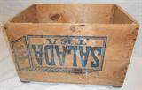 antique tea crate