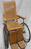 antique wheelchair
