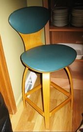 Keller Collection  24" tall teal cushion stools                   
             BUY IT NOW  $ 85.00 EACH, there are 3 
