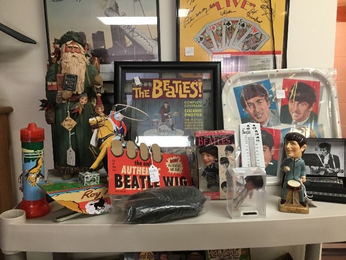 All sorts of Beatles items