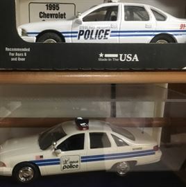 Toy cars still in box Detroit and Sterling heights police dept.