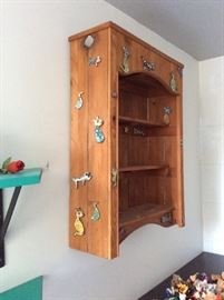 Hand crafted wooden display case 