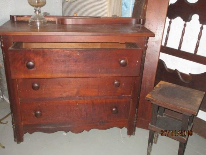 CHERRY DRESSER WITH MIRROR (NOT PICTURED)