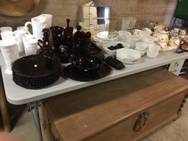 Cape cod, Pyrex, Anchor Hocking, etc. Big Trunk!