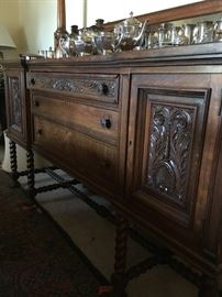 Large, beautiful sideboard with beautiful details