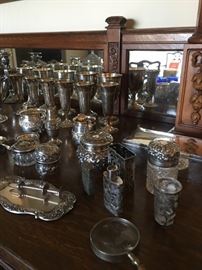 Items in this picture are Sterling Silver.  