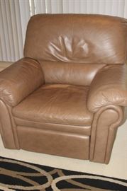 Ethan Allen, leather reclining chair.