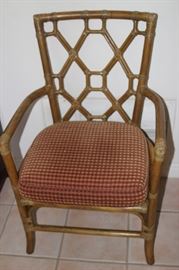 Second Asian bamboo chair.